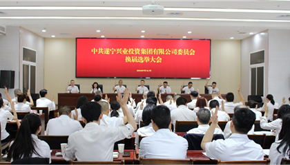 匯聚磅礴力量，續(xù)寫興業(yè)輝煌 ——遂寧興業(yè)集團黨委圓滿完成換屆選舉工作